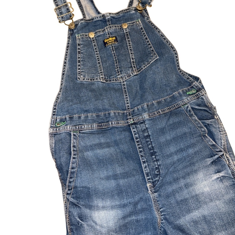 OshKosh B'gosh Classic Blue Overalls - Picture 3 of 9